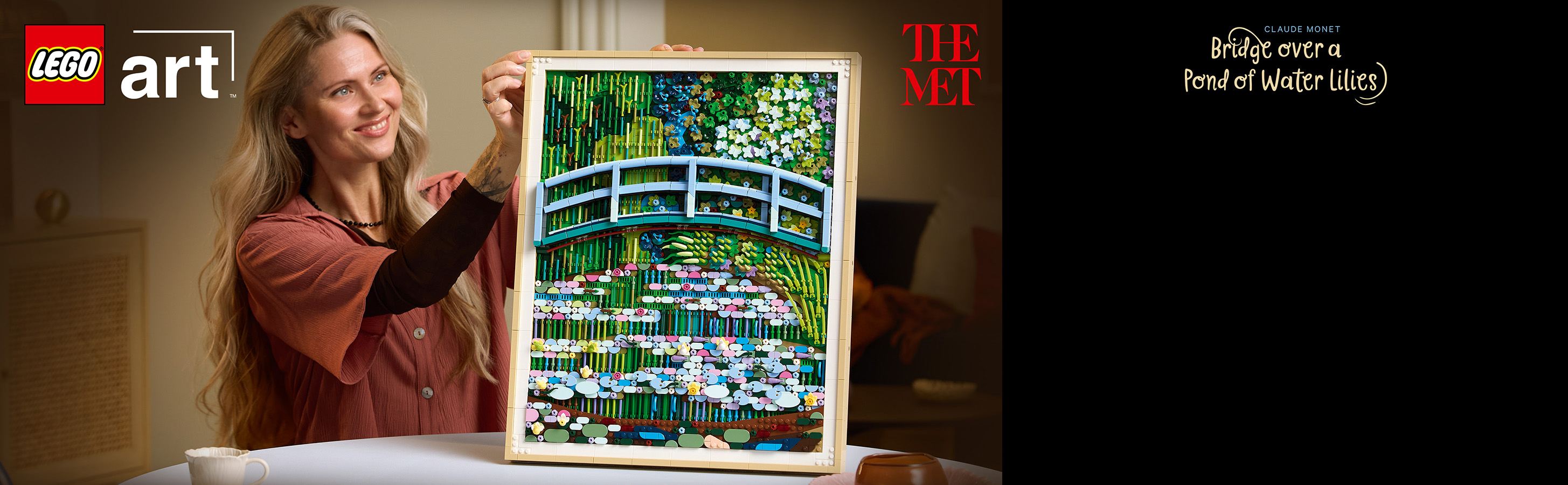 Nástenné umenie LEGO® Claude Monet